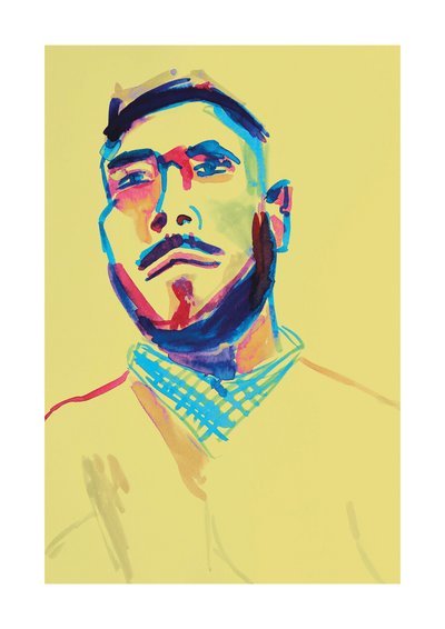 Gennaro (primrose), 2023 (digital) da Stephen Dow