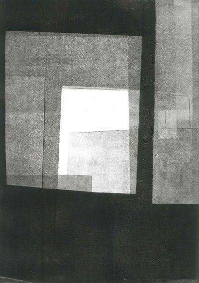 Nocturnus III, 2015 (monostampa su carta) da Stephen Dow