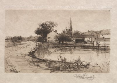 Schizzo vicino a Pittsfield, Mass., 1887-1888 da Stephen Parrish