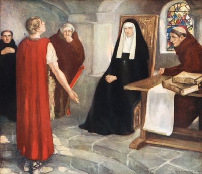 Caedmon davanti a Santa Hilda da Stephen Reid