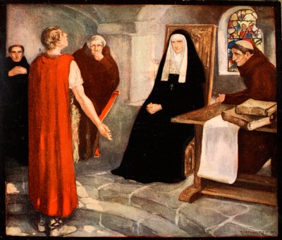 Santa Hilda di Whitby, illustrazione da 