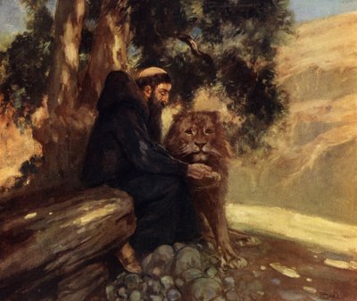 San Girolamo e il leone da Stephen Reid