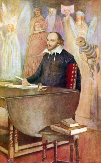 Shakespeare e alcune delle creature immortali della sua fantasia da Stephen Reid