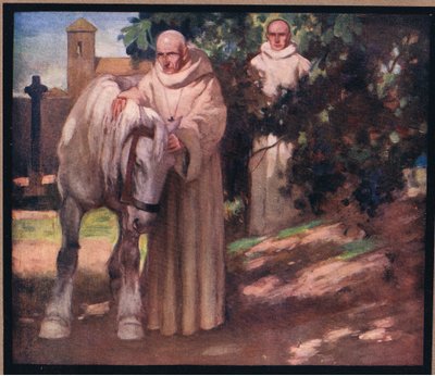 San Columba e il cavallo bianco da Stephen Reid
