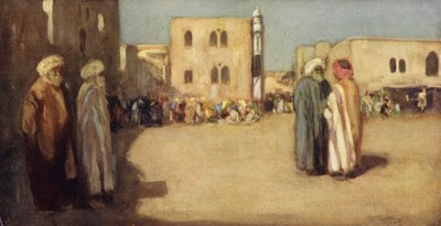 La piazza del mercato, Betlemme da Stephen Reid