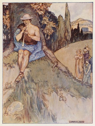 La gente di campagna si avvicinò per meravigliarsi di lui da Stephen Reid