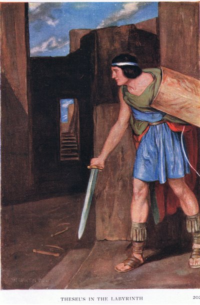 Teseo e il labirinto da Stephen Reid