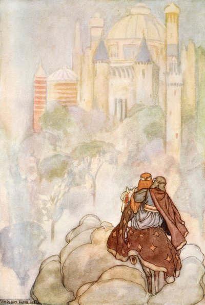 Cavalcarono fino a un palazzo maestoso da Stephen Reid