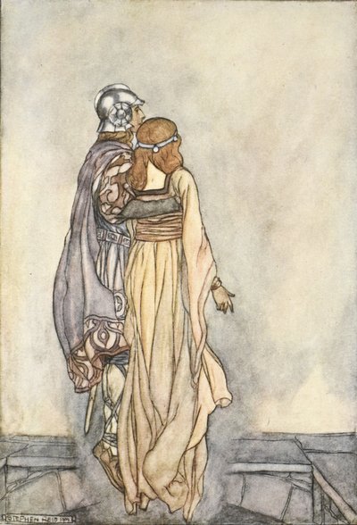 Si alzarono in aria, illustrazione da 