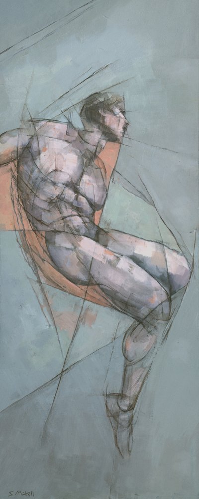 Figura astratta dinamica da Steve Mitchell