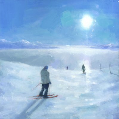 Sci a Sunny Mountain da Steve Mitchell
