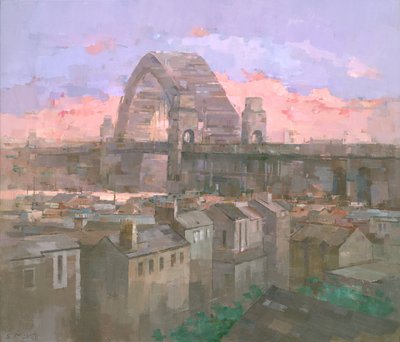 Il ponte di Sydney al crepuscolo da Steve Mitchell