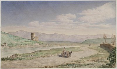 Parte del Ponte Molle nella campagna romana da Stilling, H.C.