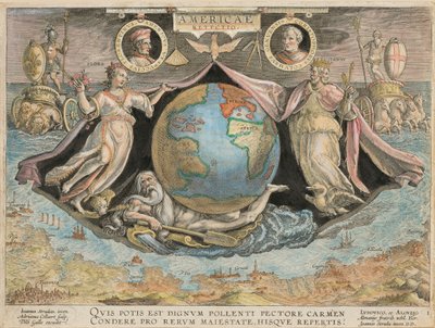 Americae Retectio (1591) da Stradanus