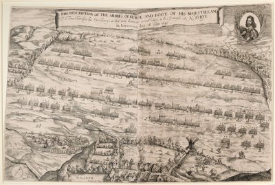 Descrizione degli eserciti di cavalleria e fanteria di Sua Maestà e di Sir Thomas Fairfax; il quattordicesimo giorno di giugno 1645 da Streeter