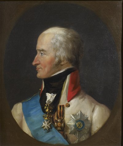 Ritratto del conte Levin Leonty August Theophil von Bennigsen 1745-1826 da Stroely