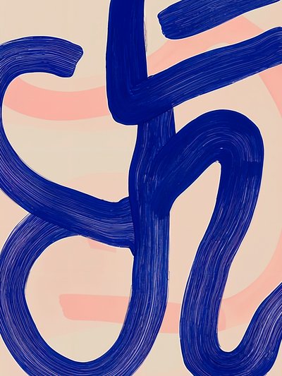 Abstract: Flusso blu da Studio Palette