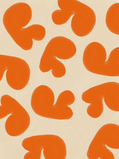 Forme astratte arancioni da Studio Palette