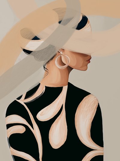 Profilo di moda elegante da Studio Palette