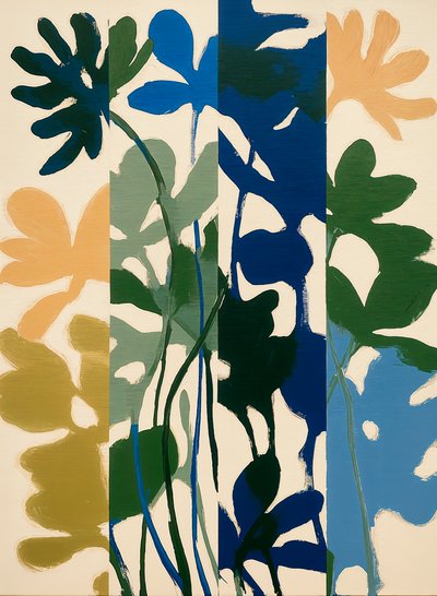 Blocchi di colore floreali da Studio Palette