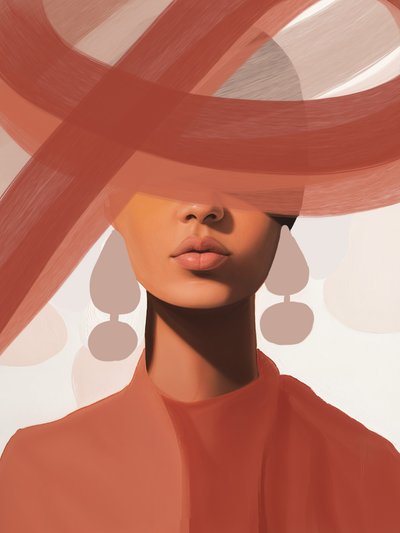Ritratto moderno ed elegante da Studio Palette