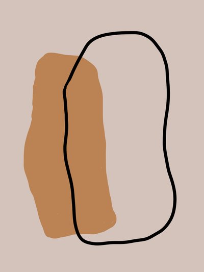 Astrazione organica moderna da Studio Palette