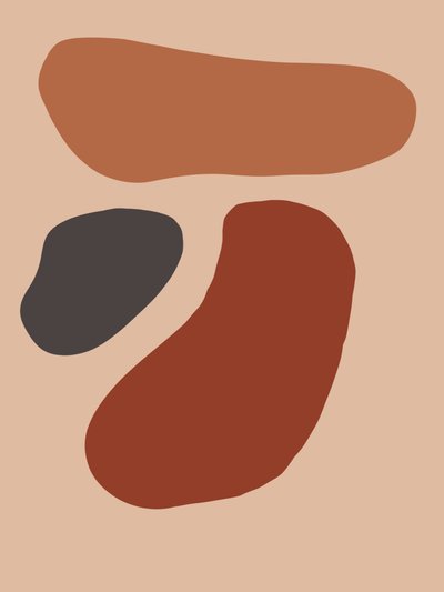 Forme organiche e terrose da Studio Palette