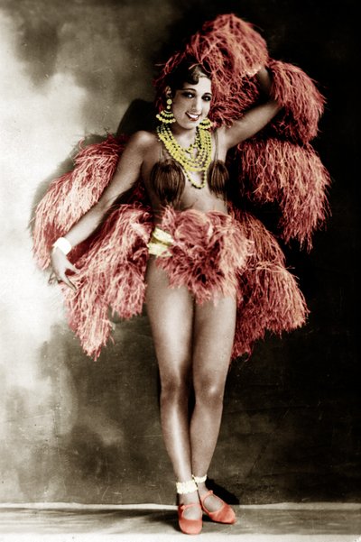 Josephine Baker al Folies Bergère da Studio Walery