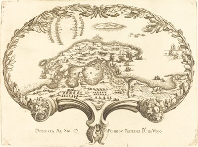 Ventaglio da Style of Jacques Callot
