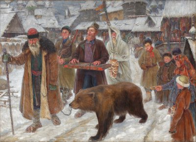 La canzone degli skomorokhs, 1910 da Subbotin