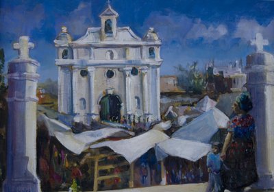 Giorno di Mercato in Guatemala, 2011 da Sue Wales