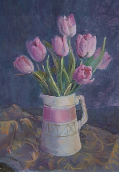 Tulipani rosa, 2015 da Sue Wales