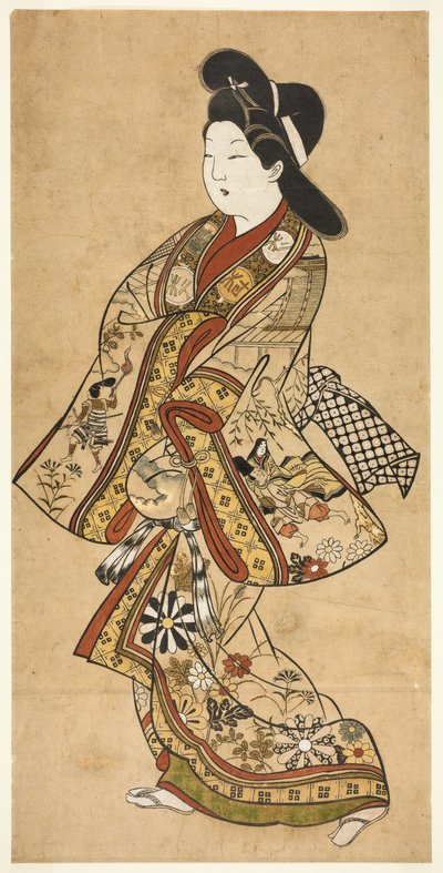 Una Bellezza che Cammina da Sugimura Jihei