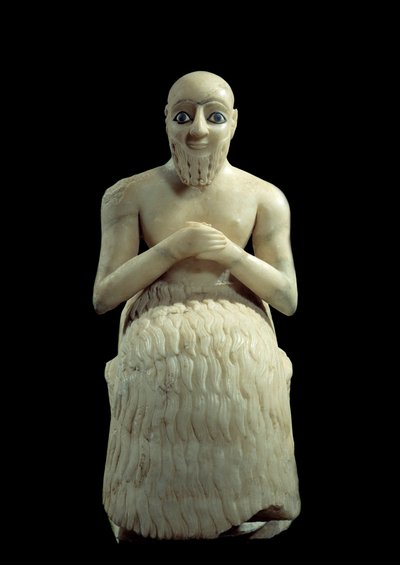 Arte mesopotamica: statua dell
