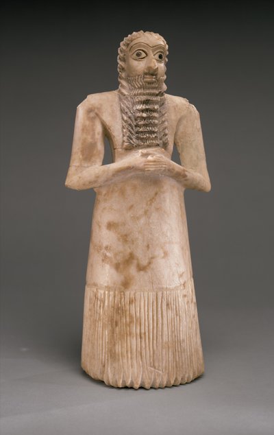 Adoratore Maschile in Piedi da Sumerian