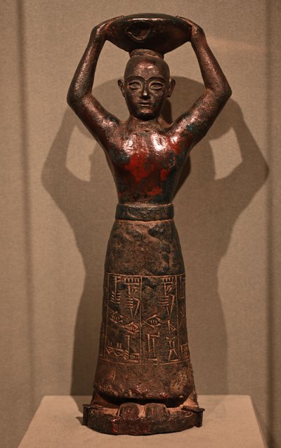 Scultura del re Ur-Nammu, dinastia, 2112-2004 a.C. da Sumerian Mesopotamian School