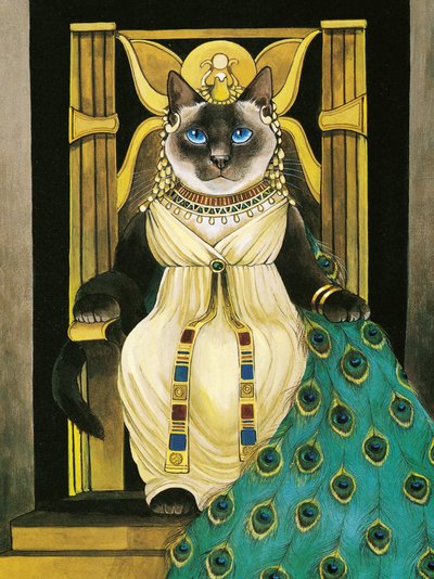 Illustrazione da Shakespeare Cats: Poster Book da Susan Herbert
