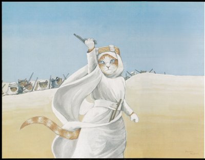 Illustrazione da Movie Cats da Susan Herbert