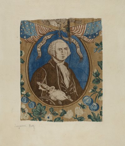 Ritratto di George Washington, c. 1939 da Suzanne Roy