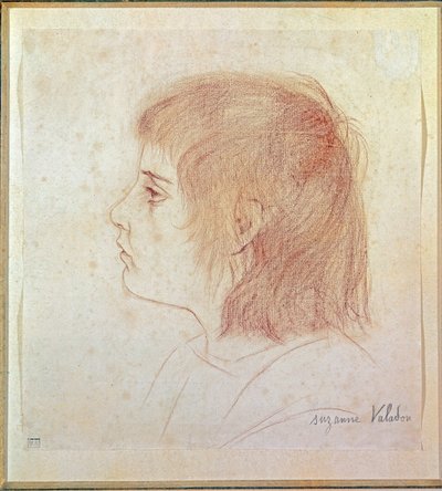 Ritratto del pittore Maurice Utrillo da bambino da Suzanne Valadon