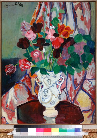 Vaso di tulipani da Suzanne Valadon