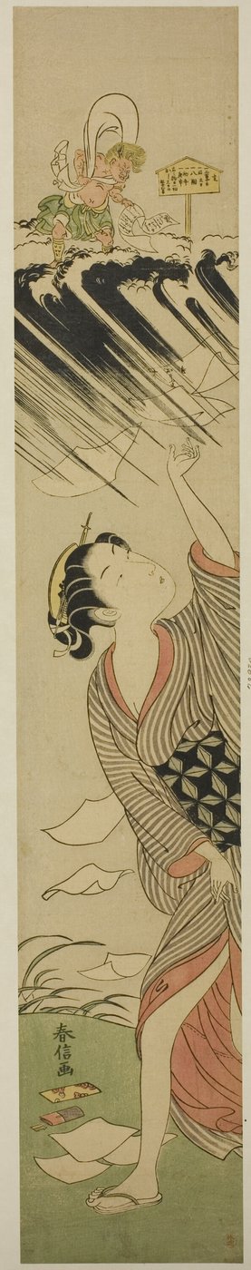 Un giorno infausto da Suzuki Harunobu