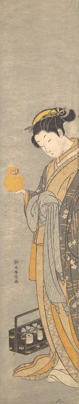 Bellezza e Santità, probabilmente 1770 da Suzuki Harunobu