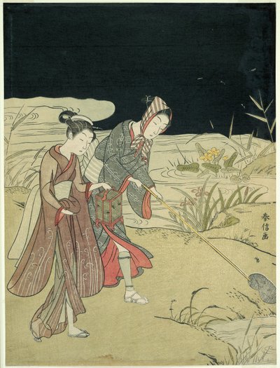Catturare le lucciole da Suzuki Harunobu