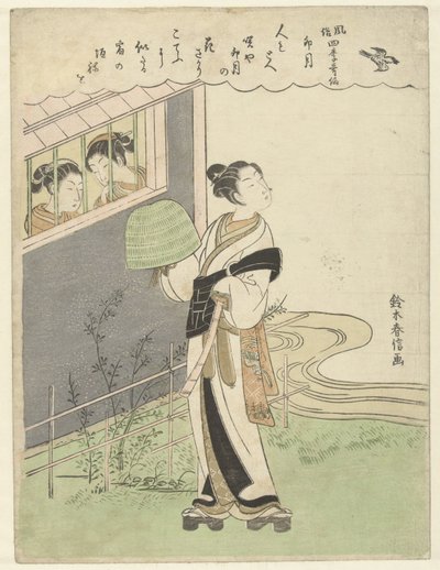 Il quarto mese da Suzuki Harunobu