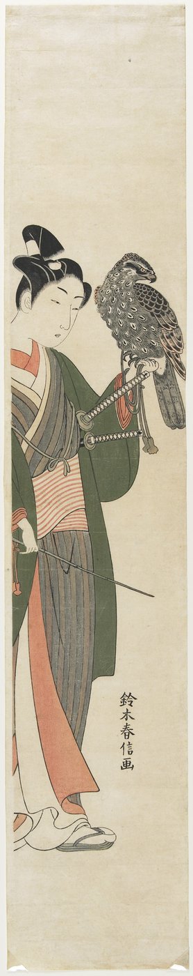 Falconiere, 1769-1770 da Suzuki Harunobu