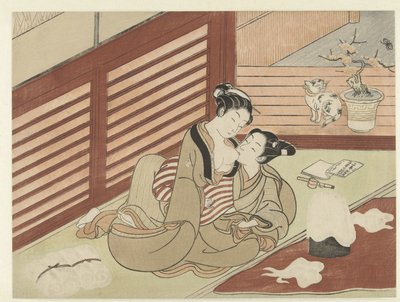 Coppia innamorata da Suzuki Harunobu