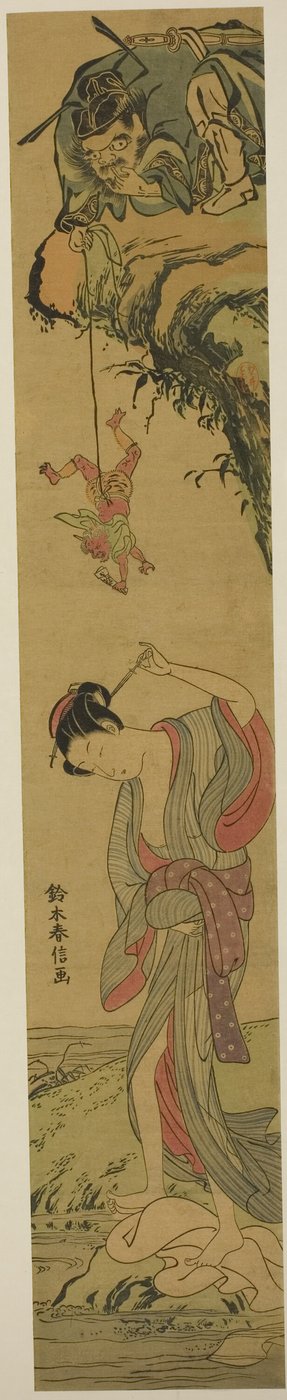 Shoki innamorato da Suzuki Harunobu