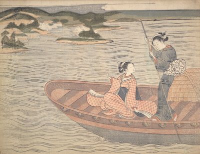 Il traghetto da Suzuki Harunobu