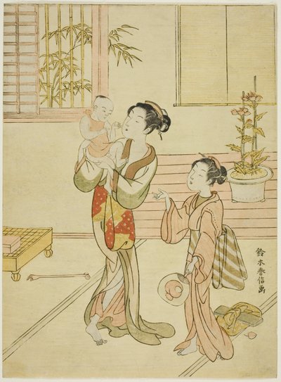Il bambino tesoro da Suzuki Harunobu